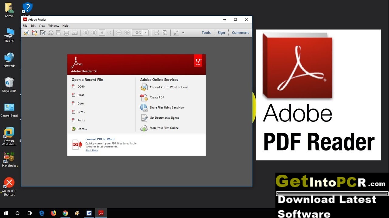 adobe reader 9 free download for windows 10 64 bit