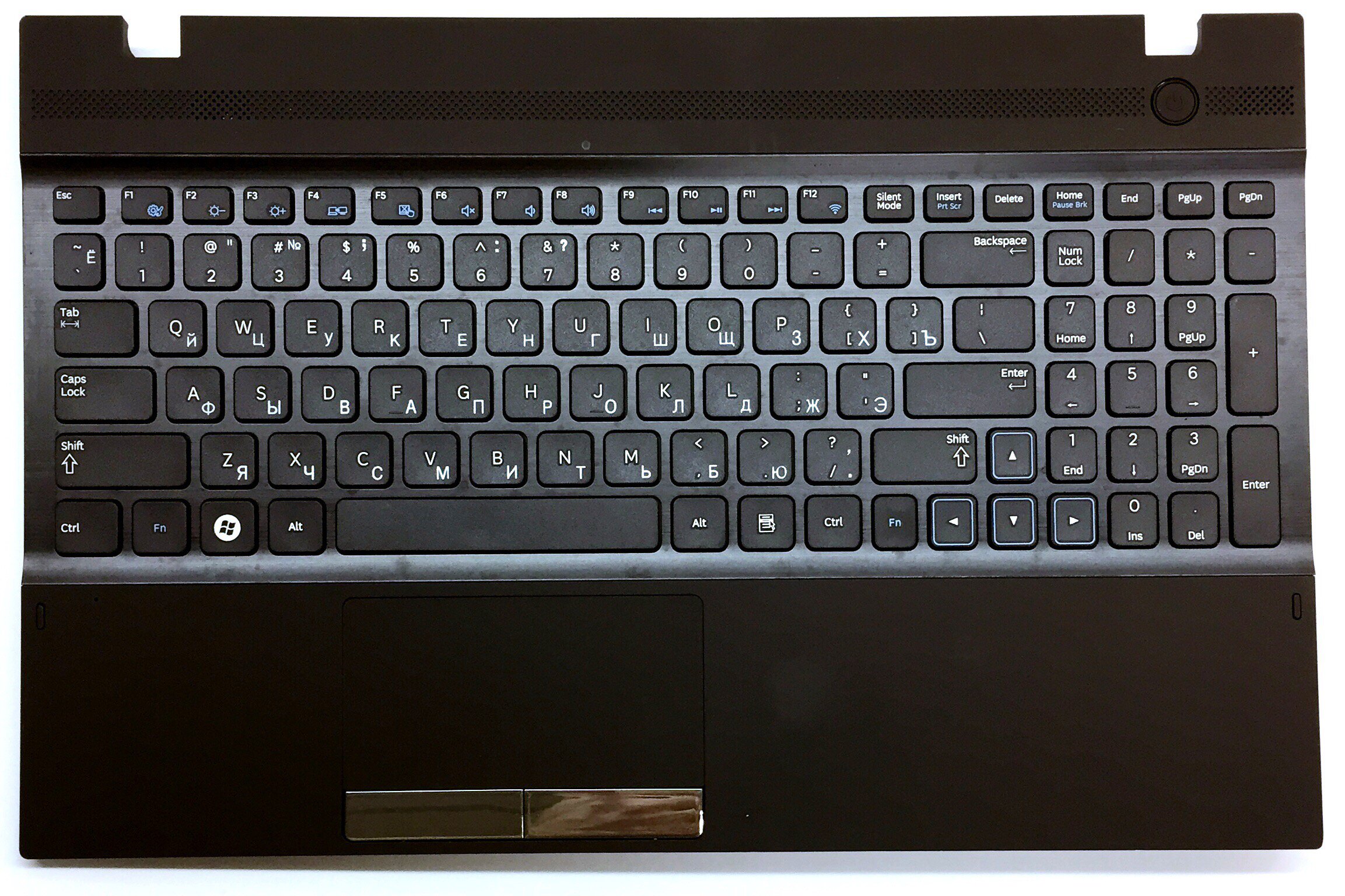 Как называется клавиатура на ноутбуке