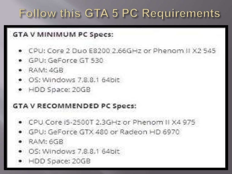 gta 5 pc windows 7