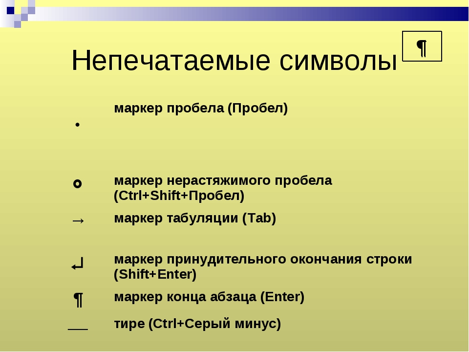 Как включить непечатаемые символы. Непечатаемые символы. Непечатаемые символы в Word. Непечатаемые символы в Ворде. Названия непечатаемых символов в Ворде.