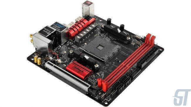 Лучшая Mini-ITX материнская плата AMD: ASRock AB350 Gaming-ITX