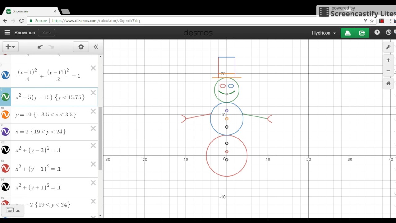 Нарисовать график desmos