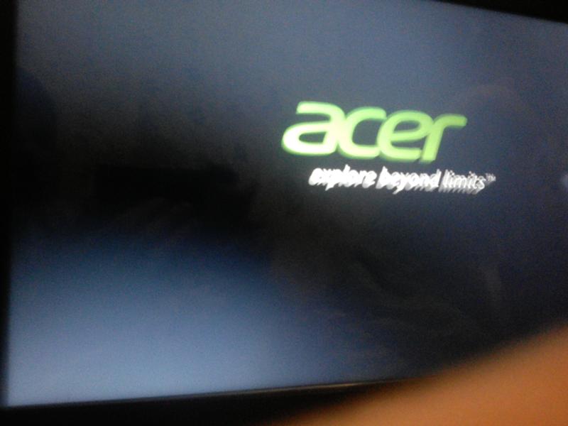 Acer не включается после обновления bios