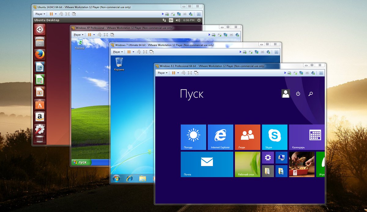 Linux виртуальная машина windows