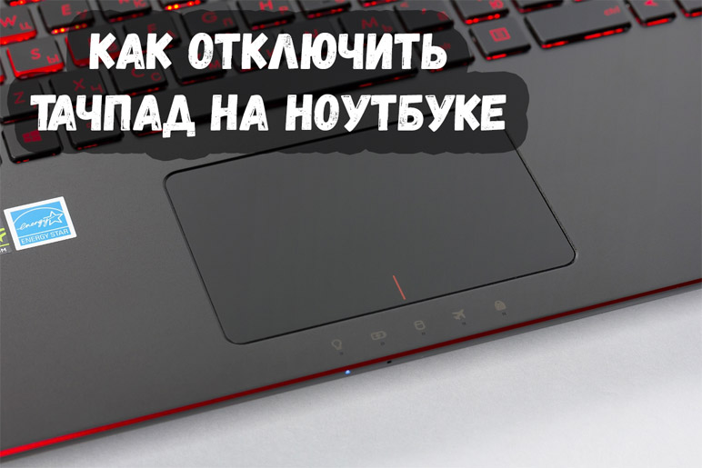 Как отключить тачпад на ноутбуке при подключении мыши 1