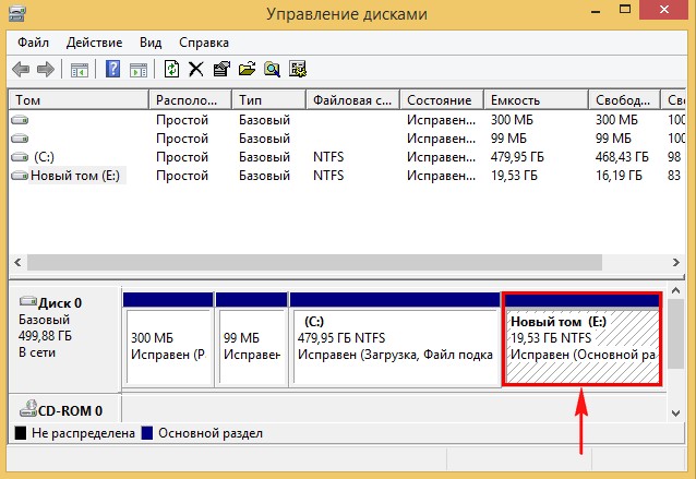 Создать раздел восстановления windows