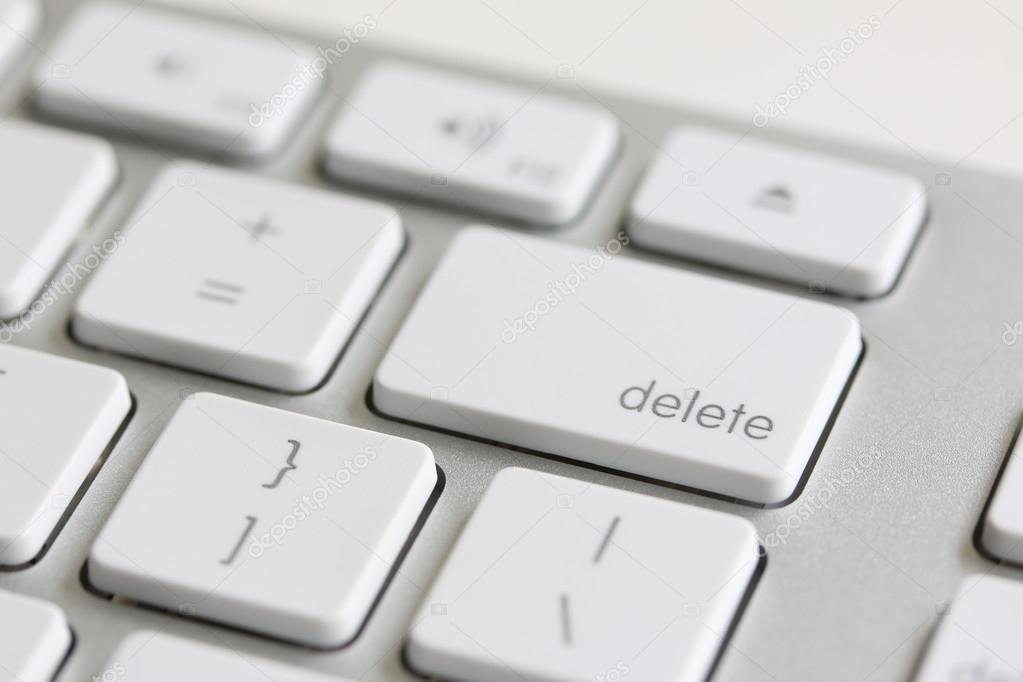 Не работает кнопка delete на клавиатуре