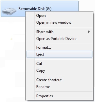Safely Remove Hardware task tray icon