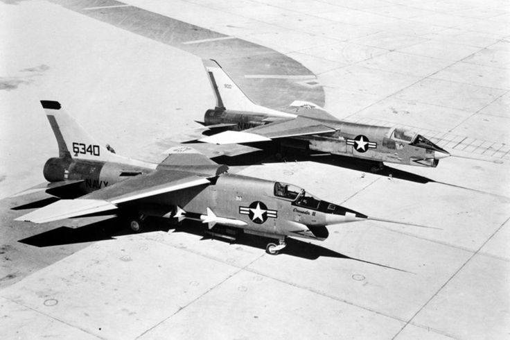 Палубный истребитель F-8 Crusader, его предшественники и потомки (часть 2)