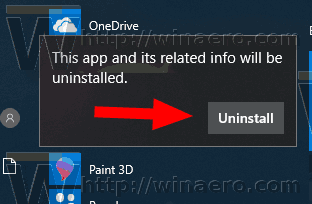 Windows 10 Uninstall Preinstalled Apps Confirmation