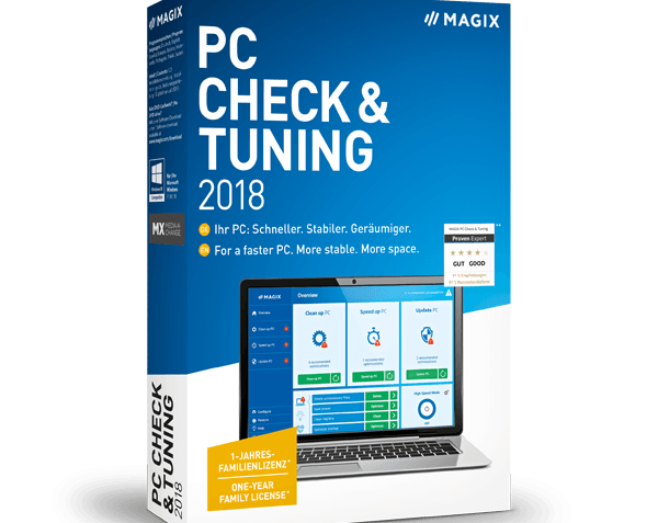 Программа MAGIX PC Check & Tuning