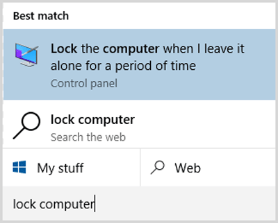 input lock-computer