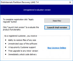 The trial Partition Recovery version.