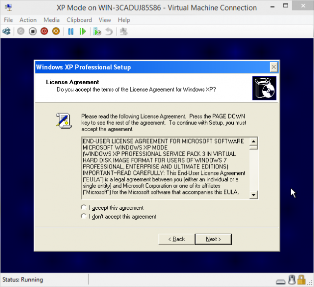 10 large How to add an XP Mode Virtual Machine to Windows 10 or 8 using HyperV