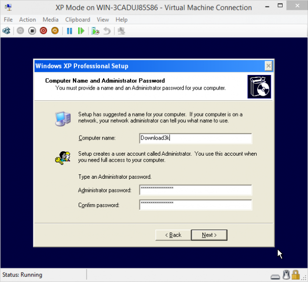 11 large How to add an XP Mode Virtual Machine to Windows 10 or 8 using HyperV