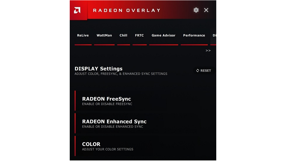 Adjust Display Settings Using Radeon Overlay