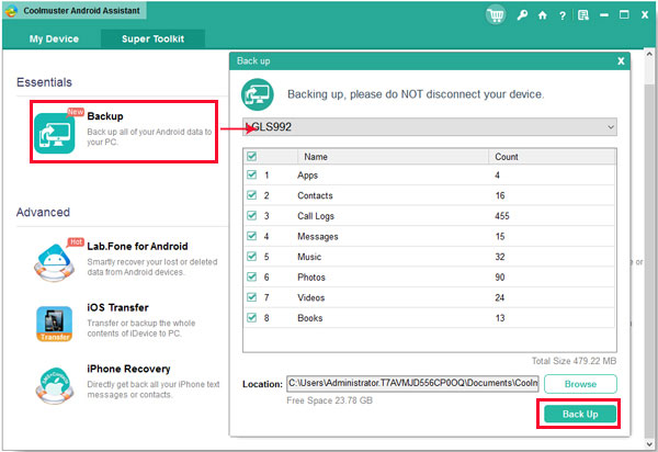 how to transfer pictures from samsung to computer with 1 click