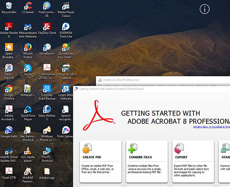 Adobe Acrobat DC для Windows 10