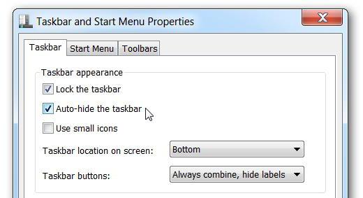 как открыть панель задач в windows 7