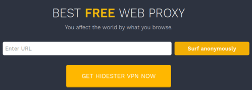 Run your browser through a proxy