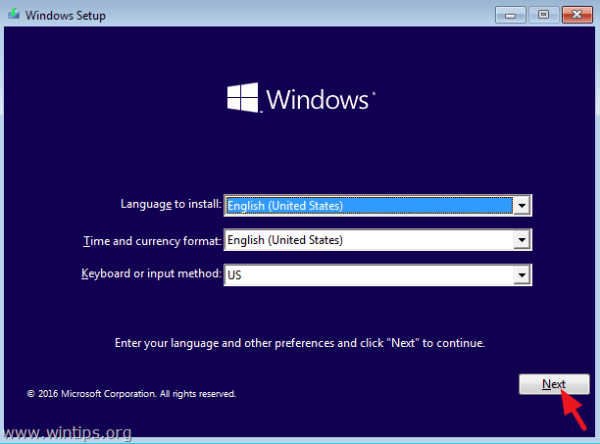 clean install Windows 10