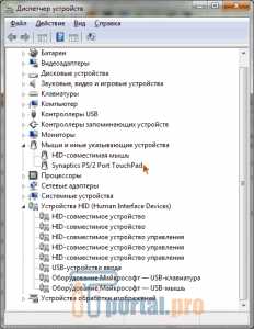 Настройки тачпада на ноутбуке windows 7 lenovo